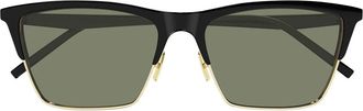 Saint Laurent Sunglasses Sl 767 001 Black/Green Women