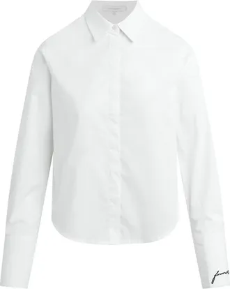 Favorite Daughter The Classic Poplin Shirt in White at Nordstrom, Size X-Large