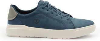 Timberland Blauwe Premium leren sneakers - Heren - Sneakers - Blauw - 44 EU - Schoenen