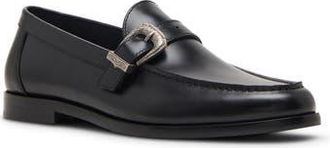 Steve Madden Alcona Loafer in Black Leather at Nordstrom Rack, Size 11.5