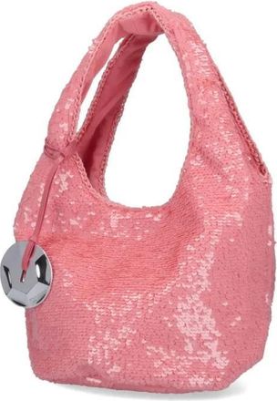 J.W.Anderson Crossbody Bags - Mini Paillette Bag - Pink - Gr. unisize - in Rosa - für Damen
