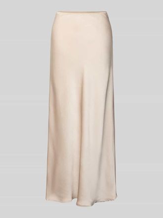 Neo Noir Neo Noir Maxirock aus Satin mit elastischem Bund Modell Vicky in Ecru, Gr&ouml;&szlig;e 36