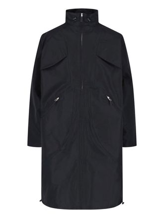 Entire studios Black Minimalist High Collar Jacket