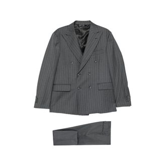 Epoca Pinstripe-pattern Double-breasted Suit
