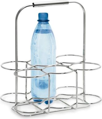 Blomus Flaschenträger »Wires Silber«