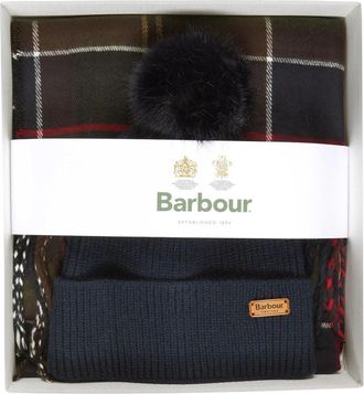 Barbour Tartan Sjaal - Dames - Wintersjaals - Veelkleurig - ONE Size - Polyester - Accessoires