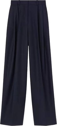Loro Piana Pantaloni plissé - Blu