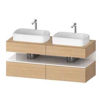 Duravit Qatego Consola Mueble Bajo Lavabo, 2 Extensiones, 2 - Duravit