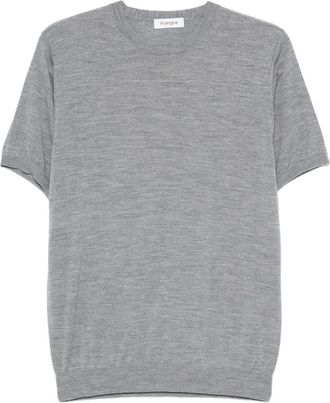 KANGRA crew neck T-shirt - Grey