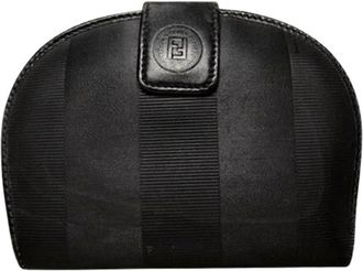 Fendi Pre-owned Mini Bag - Dames - Vintage Mini Tas - Zwart - ONE Size - Leer - Vintage