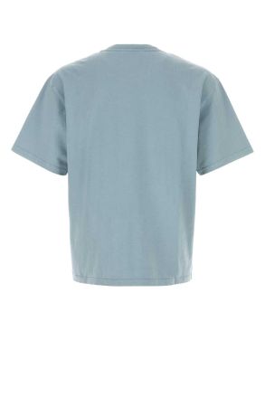 Marni Mens Powder Blue Cotton T-Shirt Sky Exterior