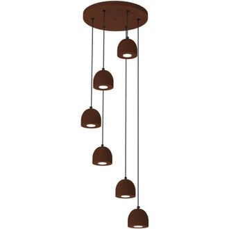 Lumicom Campanella L&aacute;mpara De Techo Composici&oacute;n X6