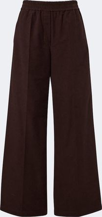 Brunello Cucinelli Cotton wide-leg pants