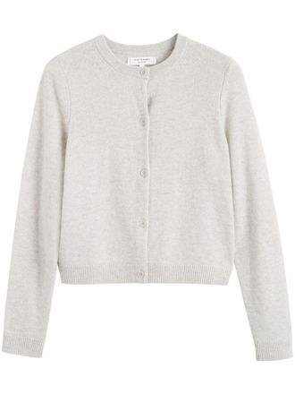 Chinti and Parker cashmere cropped cardigan - women - Cashmere - LL - Neutrals