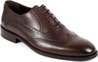Vella Pais Condotti Brogue Oxford in Dark Brown at Nordstrom Rack, Size 7.5