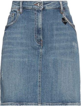 Love Moschino BOTTOMWEAR - Denim skirts sur YOOX.COM