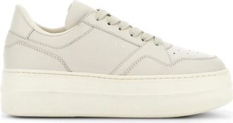 Hogan Beige Leather Panel Trainers - female - Hogan - Sneakers - Beige - 7 UK - Shoes
