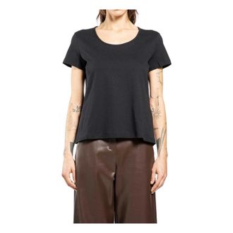 Max Mara T-Shirts, female, Black, Size: XL SMMDiva T-Shirt