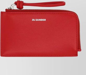 Jil Sander leather coin purse