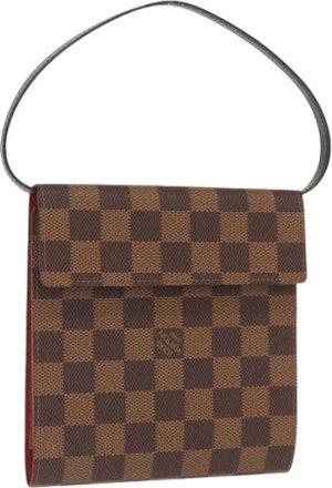 Louis Vuitton Pre-owned Mini Bags, female, Brown, Size: ONE SIZE Pre-owned Canvas Mini Bag