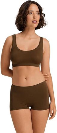 Hanro Touch Feeling Crop Top Womens Clothing Mochaccino : LG, Microfiber/Elastane
