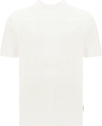 Paolo Pecora White Cotton Mens T-Shirt