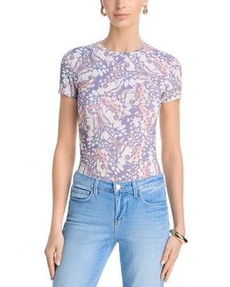 L'agence Ressi Fitted Tee In Multi