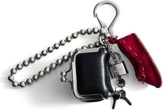 Mango Multicharm Key Ring in Red at Nordstrom