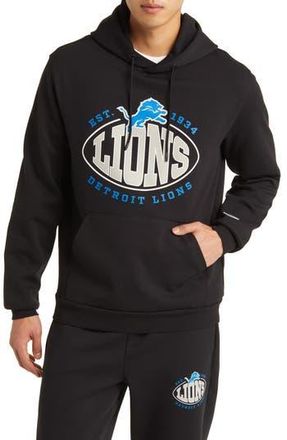 BOSS x NFL Touchback Graphic Hoodie in Detroit Lions Black at Nordstrom Rack, Size X-Large