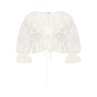 Chlo&eacute; Blouses - Dames - Blouses & Shirts - Wit - Maat: XS