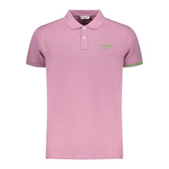 Iceberg Polo Shirts, male, Purple, Size: XL Short-sleeved Polo Shirt