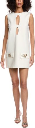 Alexis Krystle Beaded Wire Pearl Shift Dress