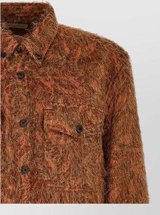 Dries Van Noten fringed shirt jacket
