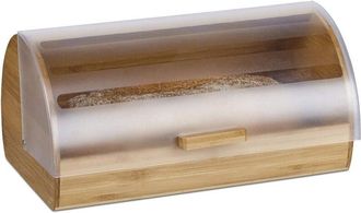Trade Shop Trade Shop - Portapane A Scomparsa Cassetta Richiudibile Con Coperchio 19 X 38 X 26 Cm Legno
