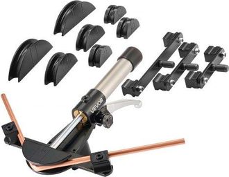 OEM Kit De Dobladora De Tubos Hidr&aacute;ulica De Cobre, 6 A 22 Mm, Curva De 90&deg;, Con 7 Matrices De Aleaci&oacute;n De Aluminio, Para Hvac, Aire Acondicionado, Refrige