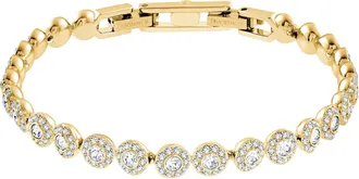 Swarovski Angelic Bracelet - White - Gold-tone Plated