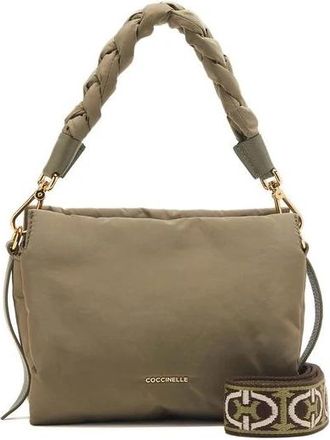 Coccinelle Boheme Puffy Nylon Handbag - Dames - Handtassen - Groen - ONE Size - Nylon - Tassen