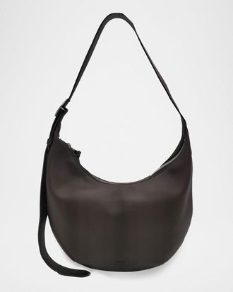 Oryany Crescent Leather Hobo Bag
