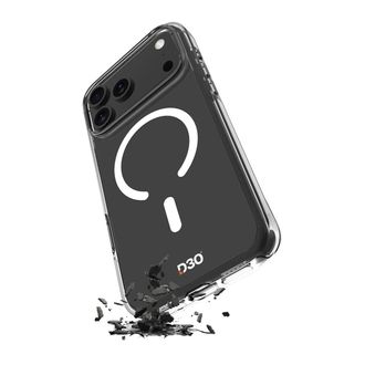 OEM Custodia Trasparente In Tpu E Pc Antiurto D3o Per Iphone 17 Pro - Magsafe
