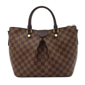 Louis Vuitton Pre-owned Handbags, female, Brown, Size: ONE SIZE Pre-owned Siena MM Handbag