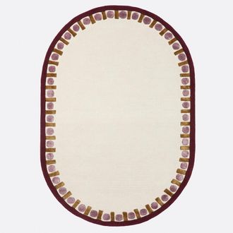 La Redoute Interieurs Ovaal vloerkleed, 87% wol, VLADA
