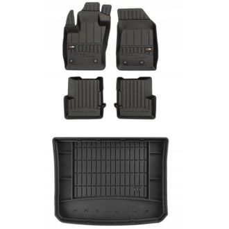 OEM Set 3d Alfombrillas Y Alfombrilla Para Maletero Fiat 500x Desde 2014