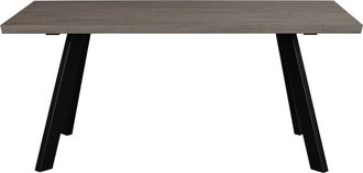 Rowico Massivholztisch Fred Eiche Dunkelbraun 170 x 95 cm