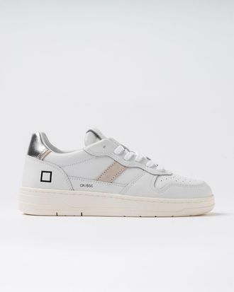 D.A.T.E. court 2.0 basic white-silver