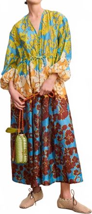 Alemais Splice Shirtdress In Multi