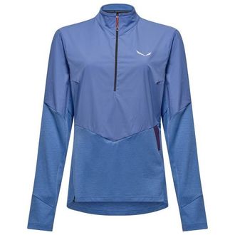Salewa Pedroc Dry Wind HZ Tee Longsleeve f&uuml;r Damen | blau