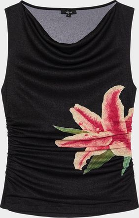 Rails Fete Ruched Jersey Top