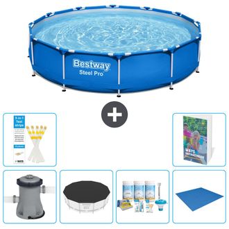 Bestway Piscina Bestway Steel Pro Redonda - 366x76 Cm - 7-piezas S251