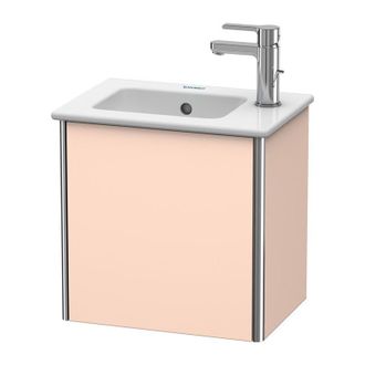 Duravit Duravit Xsquare Vanity Unidad De Pared 41,0 X 28,9 Cm, 1 Puerta, Colgado A La Izquierda, Para Lavabo Me Por Starck 072343, Color (frente/cuerpo): Alba