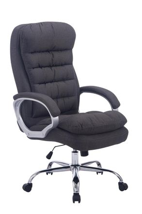 Clp Silla De Oficina Vancouver Xxl En Tela Gris Oscuro